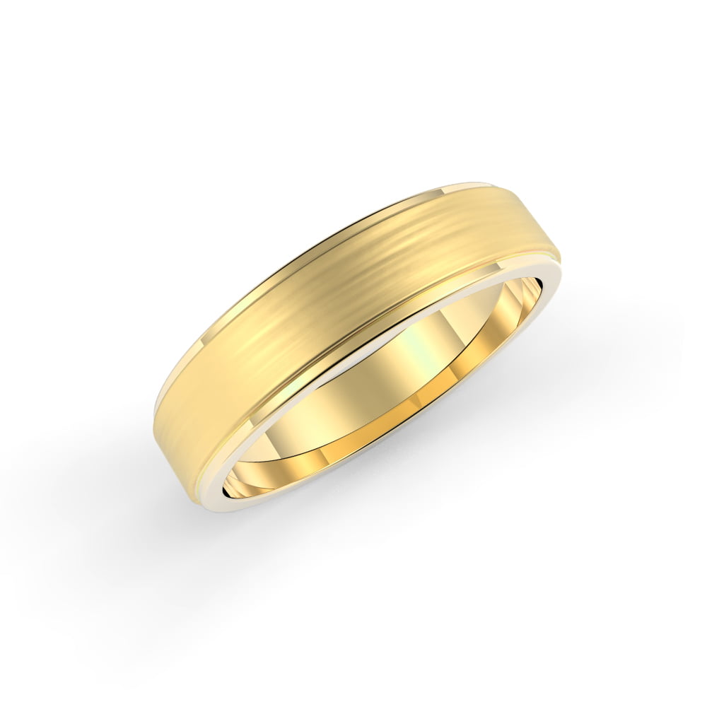 Satin Beveled Ring - Tailored Jewel