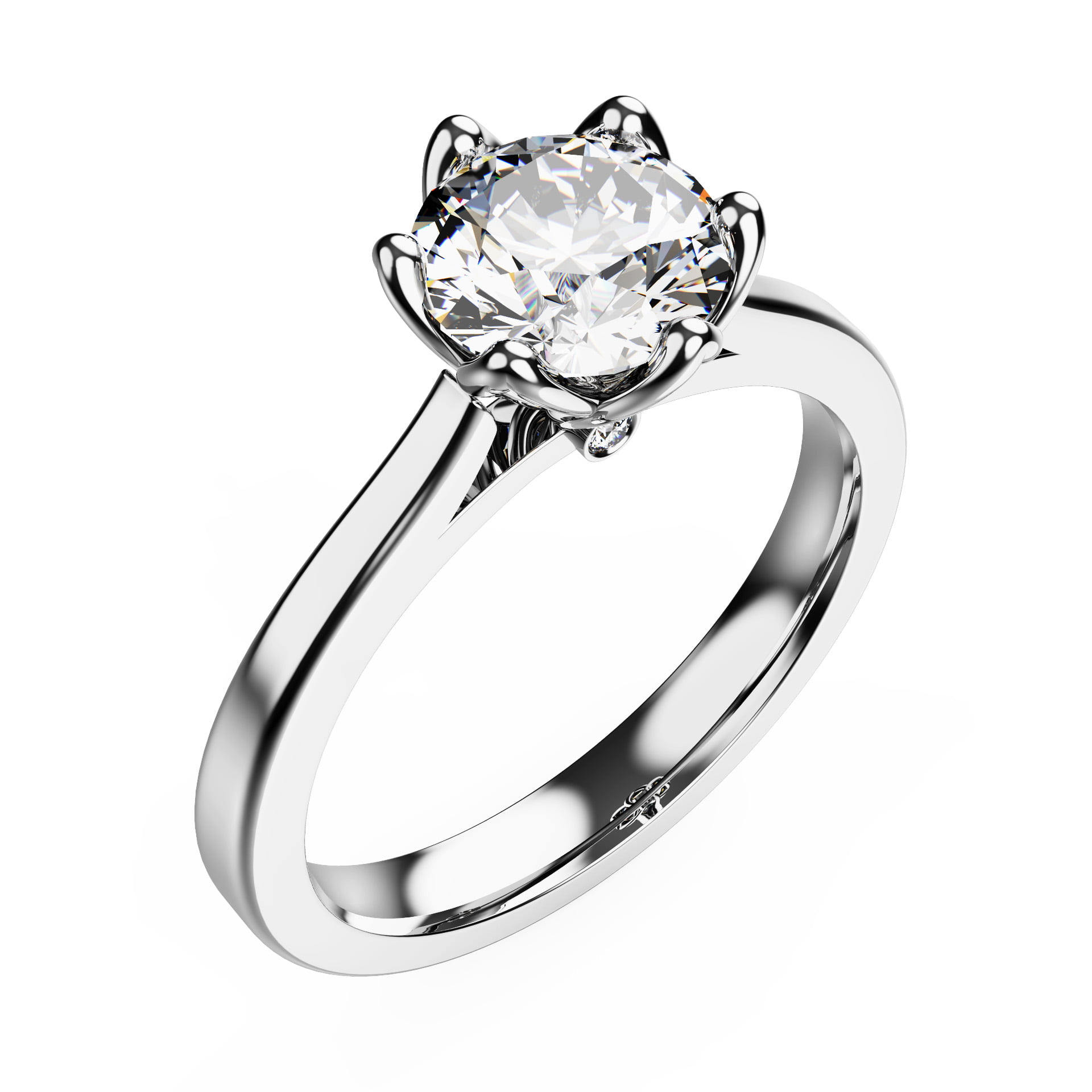 White 1 Carat Unique Marquise Lab Grown Diamond Crown Engagement Ring,  Symmetry: Us at Rs 88976 in Surat